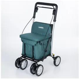 HOMECALL Einkaufswagen Dunkelcyan 30 L