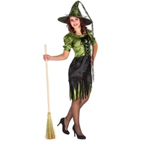 dressforfun Hexen-Kostüm Frauenkostüm sexy Witch grün M - M