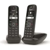 GIGASET Festnetztelefon AS690 Duo Weiß - Weiß