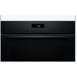 Bosch Backofen-Set Kochfeld Pyrolyse 3D Heissluft Induktion Booster Schwarz Touch Slider