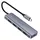 UGREEN Hub Adapter 4-in-1 USB-C auf 4× USB 3.2 Gen 1 mit Power Delivery, grau CM219 70336)