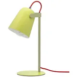 REMEMBER Tischleuchte Piet "Lime" - 35 cm hohe Leuchte aus Metall mit beweglichem Leuchtenkopf, H 35 cm