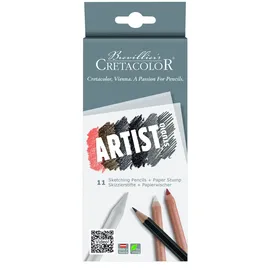 Brevillier's CRETACOLOR Cretacolor STUDIO Drawing 101 Malset farbsortiert, 1 Set