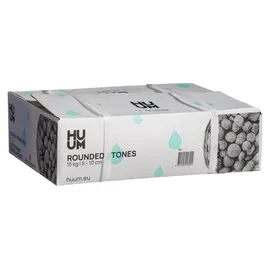 HUUM Olivindiabas Saunasteine | rund 15 kg | 5-10 cm