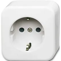 Busch-Jaeger Schuko-Steckdose 2300 EAP/11W-503 Alpinweiß