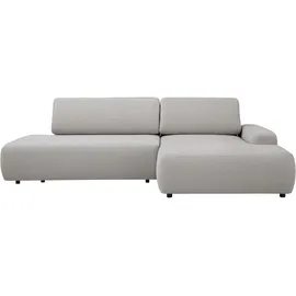 Home Affaire Eckcouch Cord 2-Sitzer Grau