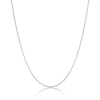 Elli Kette ohne Anhänger Basic Panzerkette Gedreht Singapur 925 Silber silberfarben
