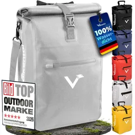 Valkental ValkOne 3in1 Fahrradtasche grau