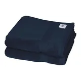 Schöner Wohnen Cuddly Handtuch 30 x 60 cm marine 2 St.