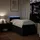 vidaXL Boxspringbett 90 x 190 cm Schwarz