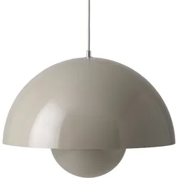&Tradition - FlowerPot Pendelleuchte VP2, grey beige