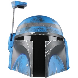 Hasbro Star Wars The Black Series elektronischer Axe Woves Premium Helm, Rollenspielartikel zu Star Wars: The Mandalorian
