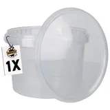 FixedByU Putzeimer 3 Liter Transparent
