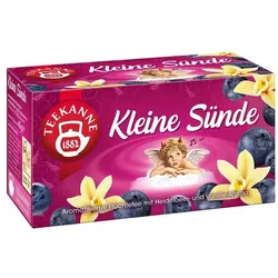 TEEKANNE Früchtetee Kleine Sünde 20 Stück Tassenportion Papierkuvert