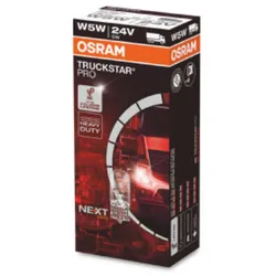 Glühlampe Sekundär OSRAM W5W Truckstar Pro NextGen 24V, 5W, 10 Stück