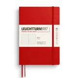 Leuchtturm1917 Notizbuch Medium Softcover A5 Cherry, punktkariert