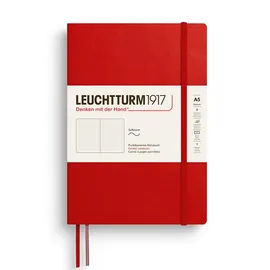 Leuchtturm1917 Notizbuch Medium Softcover A5 Cherry, punktkariert