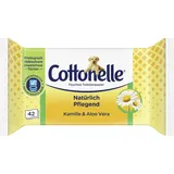 Cottonelle Feuchtes Toilettenpapier Natürlich Pflegend 1-lagig, 42 Tücher
