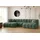 kaiser möbel Ecksofa, U-form Sofa Grand modular stoff Haga Grün - Grün