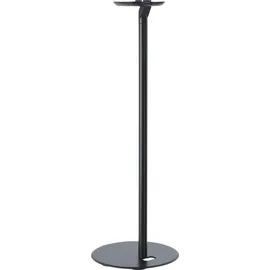 conecto CC50595 2er-Set Premium Standfuß für SONOS ONE + SONOS PLAY:1 mit Kabelmanagement, Höhe: 71,6cm, Traglast: max. 3,0kg, schwarz