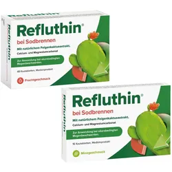 Refluthin Frucht und Refluthin Minze