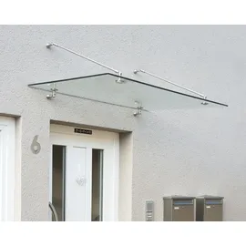 CANOPIA Vordach Taurus 140 x 91 x 38 cm silber
