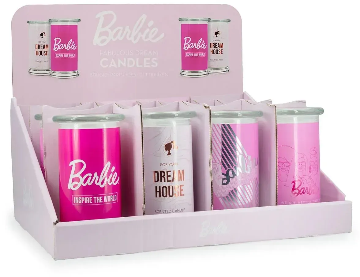 Barbie Thekendisplay Duftkerzen 12 x 400g