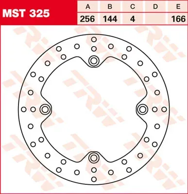 TRW Lucas Remschijf MST325, stijf