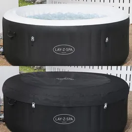 BESTWAY Lay-Z-Spa Miami AirJet 180 x 66 cm Schwarz