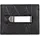 Armani Exchange Liam Kartenetui unisex Geldbörse schwarz