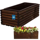 KOTARBAU Blumenkasten 44 x 20 cm Braun