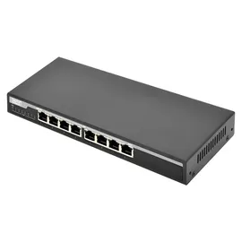 Digitus DN-95340 8 Ports Fast Ethernet PoE Unmanaged