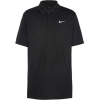 Nike Court Dri-FIT Tennis-Poloshirt Herren Black/White XL