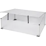 Mojawo Frühbeet Aluminium Transparent HKP 4 mm 0,24 m2