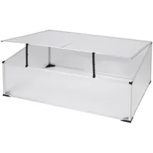 Mojawo Frühbeet Aluminium Transparent HKP 4 mm 0,24 m2