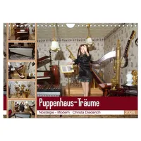 Calvendo Puppenhaus-Träume (Wandkalender 2026 DIN A4 quer), CALVENDO Monatskalender: