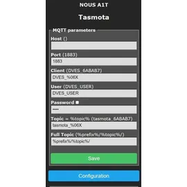 Nous Smart-Home-Steckdose 16A Weiß 1 St.