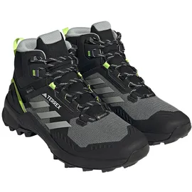 Adidas Terrex Swift R3 Mid GTX Herren Core Black / Wonder Silver / Lucid Lemon 44 2/3