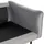 Beliani Sofa 3-Sitzer Vinterbro Samtstoff Grau