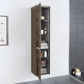 Sanipa Twiga 2-türig Hochschrank 37,5 x 171,3 cm Glas