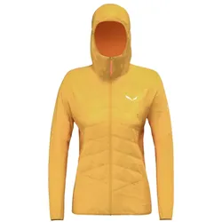 Salewa Isolations-Hybridjacke Ortles TirolWool Responsive Hybrid (warm, wasserabweisend) gelb Damen