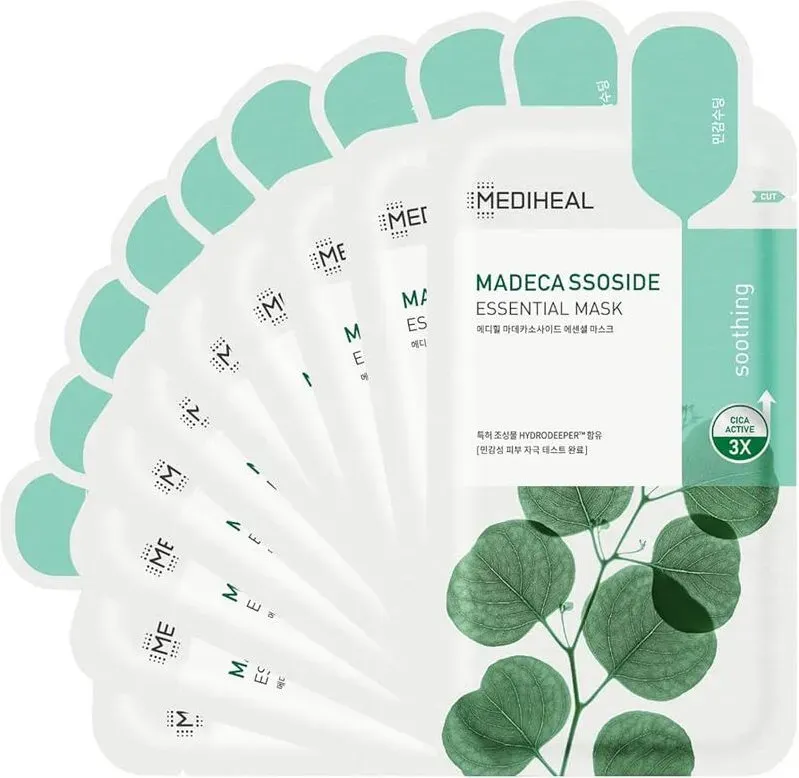 Mediheal Centella Asiatica Beruhigende Gesichtsmaske*10