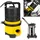 Coil Teichschlammsauger, Schlammsauger, Poolreiniger Staubsauger, Teichreiniger, Tank (35l), Saugleistung: 18 KPa, + Entwässerungspumpe 600W, 1400W