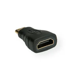 Value HDMI-Adapter HDMI-Stecker C Mini - HDMI-Buchse 0,10 m Schwarz