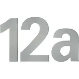 Edi - Format Hausnummer '1' Inkl. Dübel Und Schrauben 150mm Er Matt