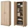 home collective Kleiderschrank Mehrzweckschrank Regal 74 x 180 x 0 cm Beige