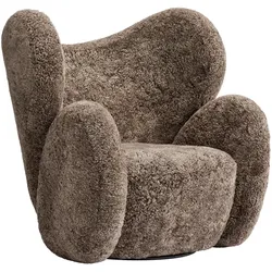 Norr11 Big Big Chair, sheepskin sahara