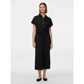 Pieces PCPIA HW Wide Culotte Schlupfhose Schwarz XL
