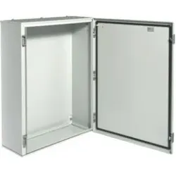 Hager FL123A Orion Schrank, Stahlblech Schutzklasse I, 800X600X250mm.Leergehäuse aus Stahlblech, für Montageplatte, geeignet für die Herstellung
