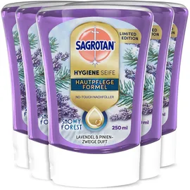 Sagrotan No-Touch Nachfüller Snowy Forest Limited Edition 5 x 250 ml